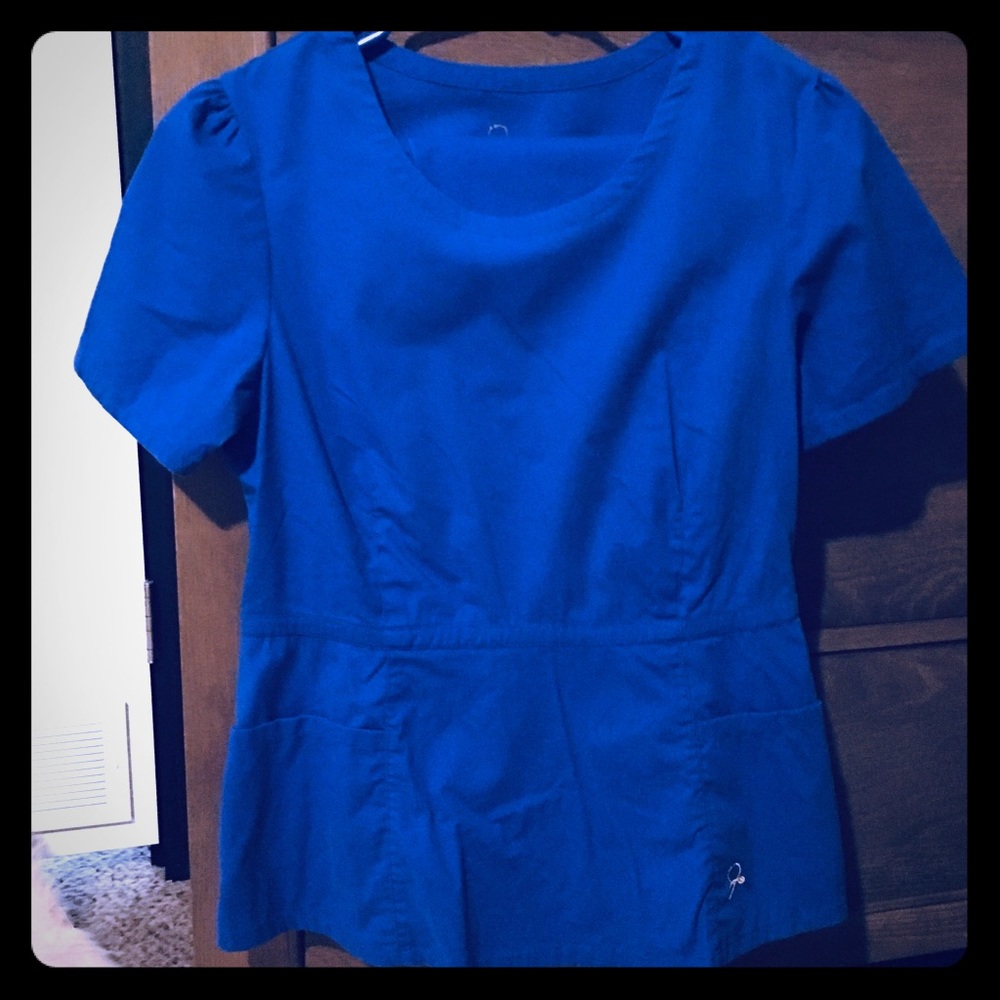 jaanuu scrub set Royal blue size medium